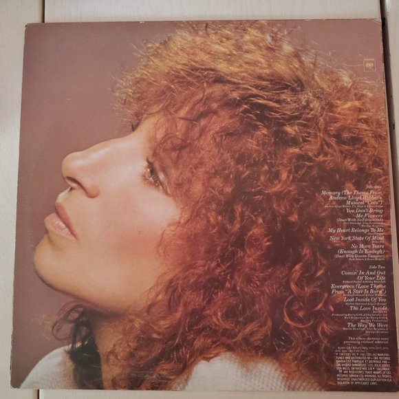 Barbara Streisand - Memories - Vinyl Record - Picture 2 of 2